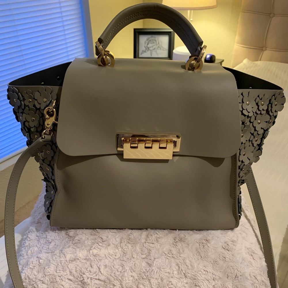 Zac Posen floral satchel